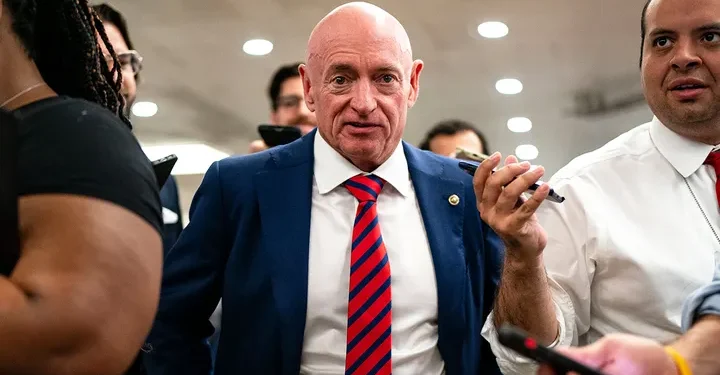 Speculation Soars as Sen. Mark Kelly Posts Cryptic Message Amid VP Selection Buzz