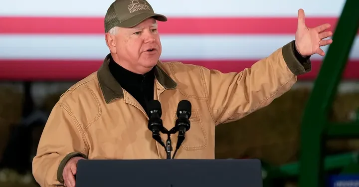 Gov. Tim Walz Faces Scrutiny Over Military Claims and Gun Control Stance