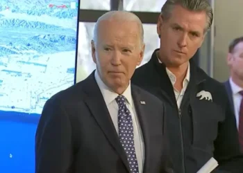 Biden celebrates great-granddaughter, takes no questions at California wildfire briefing with Newsom