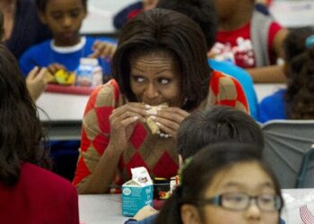 Michelle Obama Expresses Shock that Controversial School Lunch Program Was Unpopular: ‘It Became a Partisan Issue’