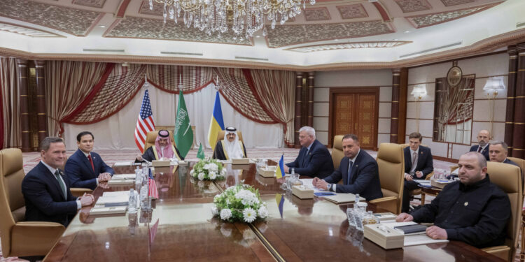 U.S.-Ukraine Path to Peace Talks Begin in Saudi Arabia