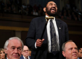 House Advances Censure of Democrat Rep. Al Green Over Unruly Behavior at Trump’s Speech