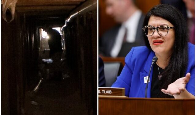 Rashida Tlaib Casts Lone Vote Against Bill Requiring Reports on Cartel Smuggling Tunnels Under Border