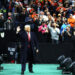 Trump Receives Thunderous Applause as He Arrives at NCAA Wrestling Championship
