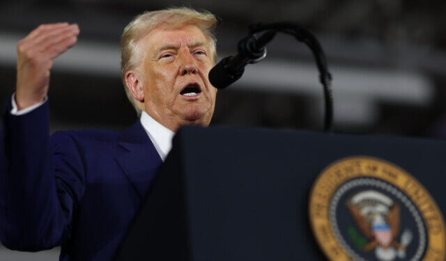 Trump Torches Globalist Elites, Politicians in First 100 Days Speech