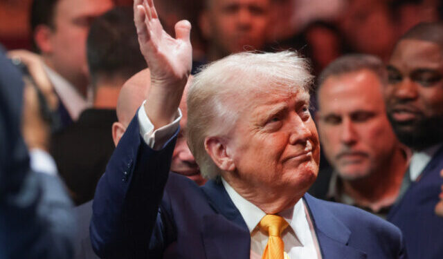 Donald Trump’s Entrance to Star-Studded UFC 314 Brings House Down