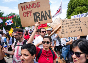 ‘Trump Is a Terrorist’ — Thousands of Leftists Protest Iran Strikes Ahead of Hague NATO Summit