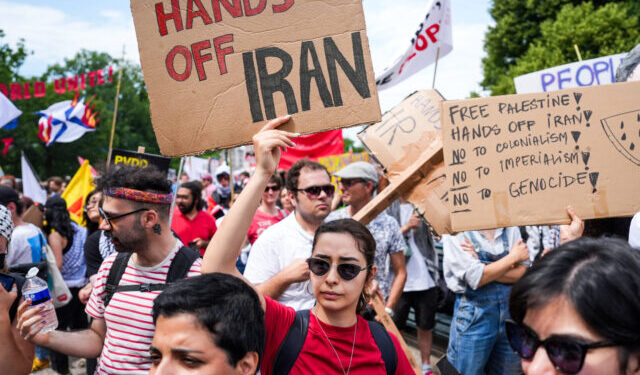 ‘Trump Is a Terrorist’ — Thousands of Leftists Protest Iran Strikes Ahead of Hague NATO Summit