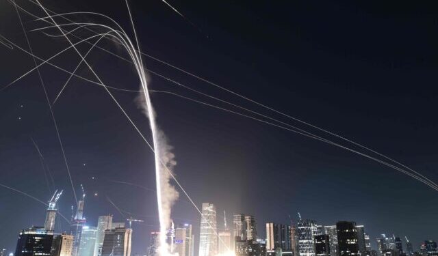 Iran Fires Back; UPDATE: Fewer than 100 Missiles; 40 Injured In Israel