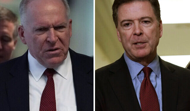 Report: FBI Launches Investigation into John Brennan, James Comey Over Trump-Russia Probe