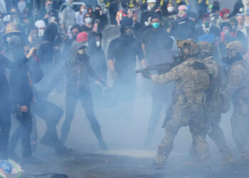 Anti-Trump ICE Protests in Portland Erupt in Chaos