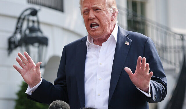 Trump Denies WSJ Claim He Sent Birthday Letter to Jeffrey Epstein