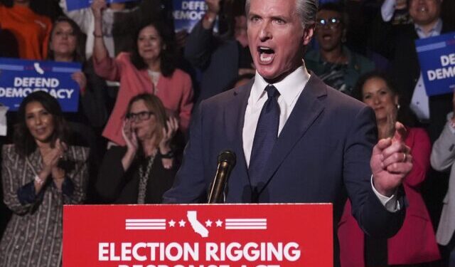 Podcaster Gavin Newsom Imitates Joe Biden: Says He’ll Punch ‘Sons of Bitches’ Trump, Republicans ‘In the Mouth’