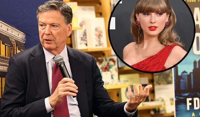 James Comey Declares Himself a ‘Swiftie,’ Says Taylor Swift’s Music Helps Him Oppose Trump