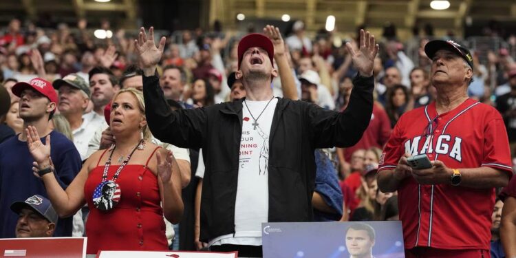‘The Blessing’ Sung at Kirk’s Memorial Is an Anthem for TPUSA and Generations of Americans to Come