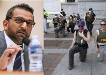 Report: FBI Fires Agents Seen Kneeling During 2020 BLM Protest in D.C.