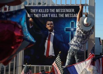 Turning Point USA’s Andrew Kolvet: ‘People Around the World Are Going to Hear the Gospel of Jesus’ During Charlie Kirk’s Memorial