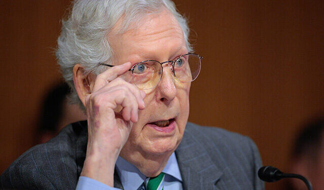 McConnell Attacks Trump, Refuses to Say if America Is Better Off in Trump Era