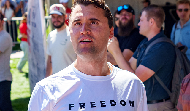 Erika Kirk Now Wears Charlie’s Blood-Stained Saint Michael the Archangel Pendant