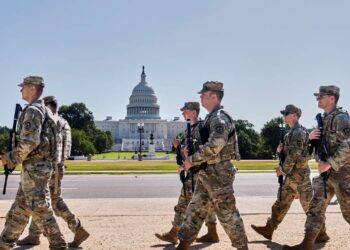 Journalist Gets Caught Red-Handed After Claim of ‘Handmaids’ Standing Next to National Guard in D.C.
