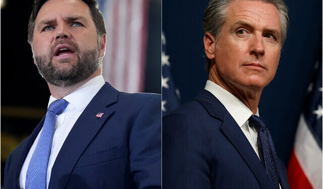 Poll: JD Vance Thrashing Gavin Newsom Across 5 of 7 Swing States in 2028 Presidential Matchup