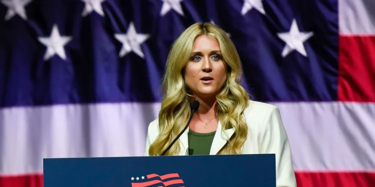 Riley Gaines challenges AOC to debate after social media spat