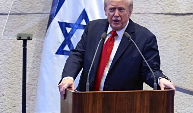 Trump at Knesset: ‘The Forces of Chaos, Terror’ in Middle East Are ‘Totally Defeated’