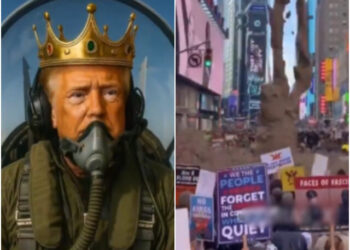 Watch: Trump Trolls ‘No Kings’ Protest with ‘Top Gun’ Style Meme