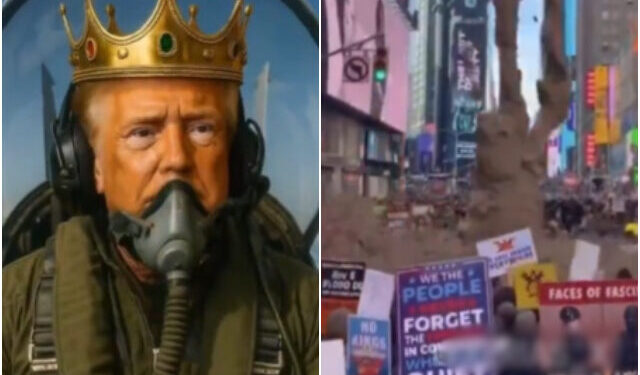 Watch: Trump Trolls ‘No Kings’ Protest with ‘Top Gun’ Style Meme